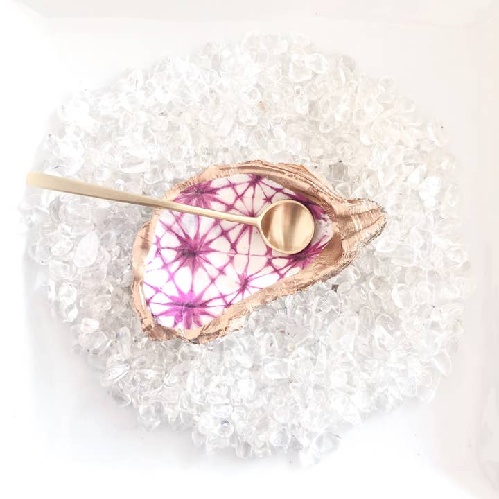 Kcrookdesign - Wholesale Jewelry Dish - Pink Shibori Statement Jewelry Dish