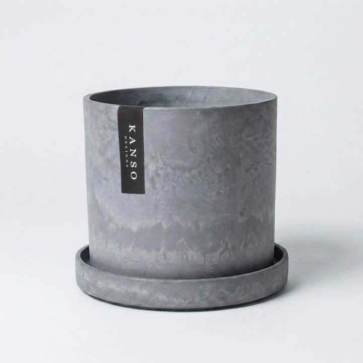 Kanso Designs - Wholesale Plant Pot - 7" & 4" Signature Planters & Saucer - 2PCS | Earth Colorways23