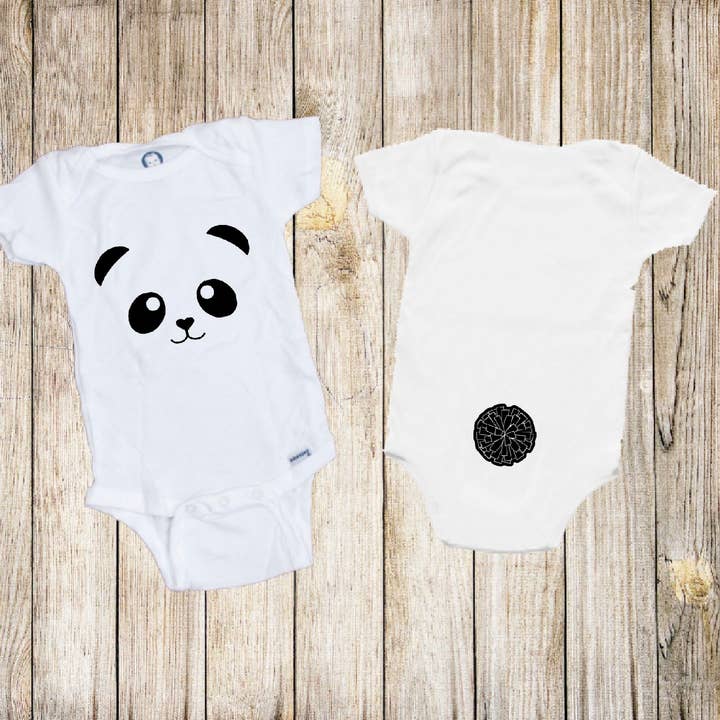 Panda Onesie for wholesale by Minis by Meg