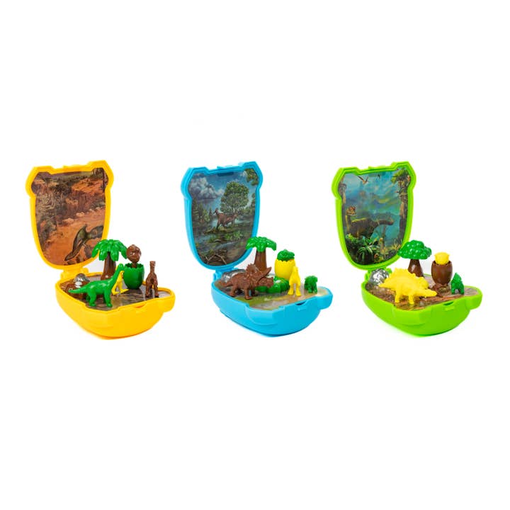 Toysmith - Wholesale Toy Set - Kids - Dinosaur Mini Worlds