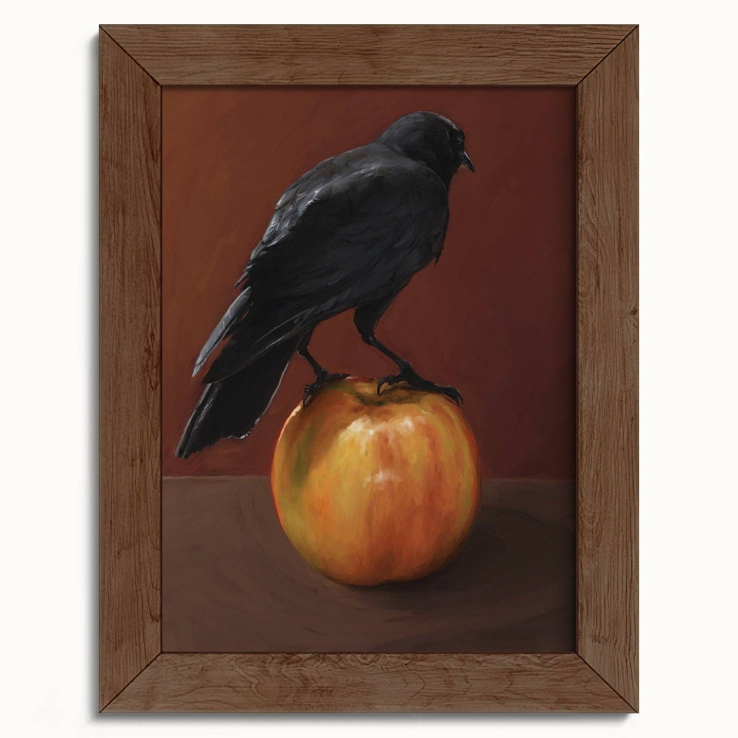 The Ugly Cat Studio - Wholesale Art Print - Moody City Crow Art Print7