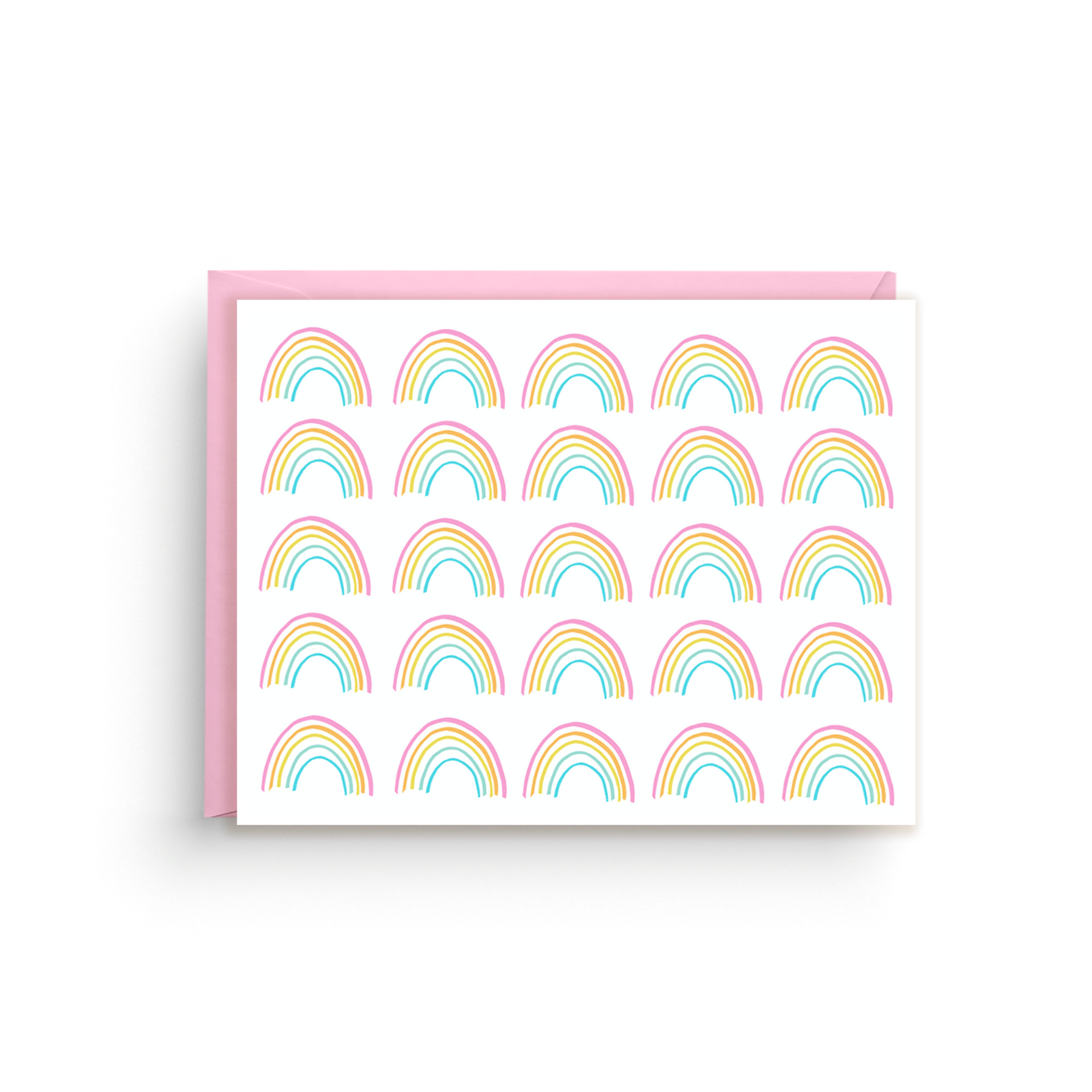 Nicole Marie Paperie - Vendita all'ingrosso Biglietti di auguri generici - Biglietto di cancelleria arcobaleno1