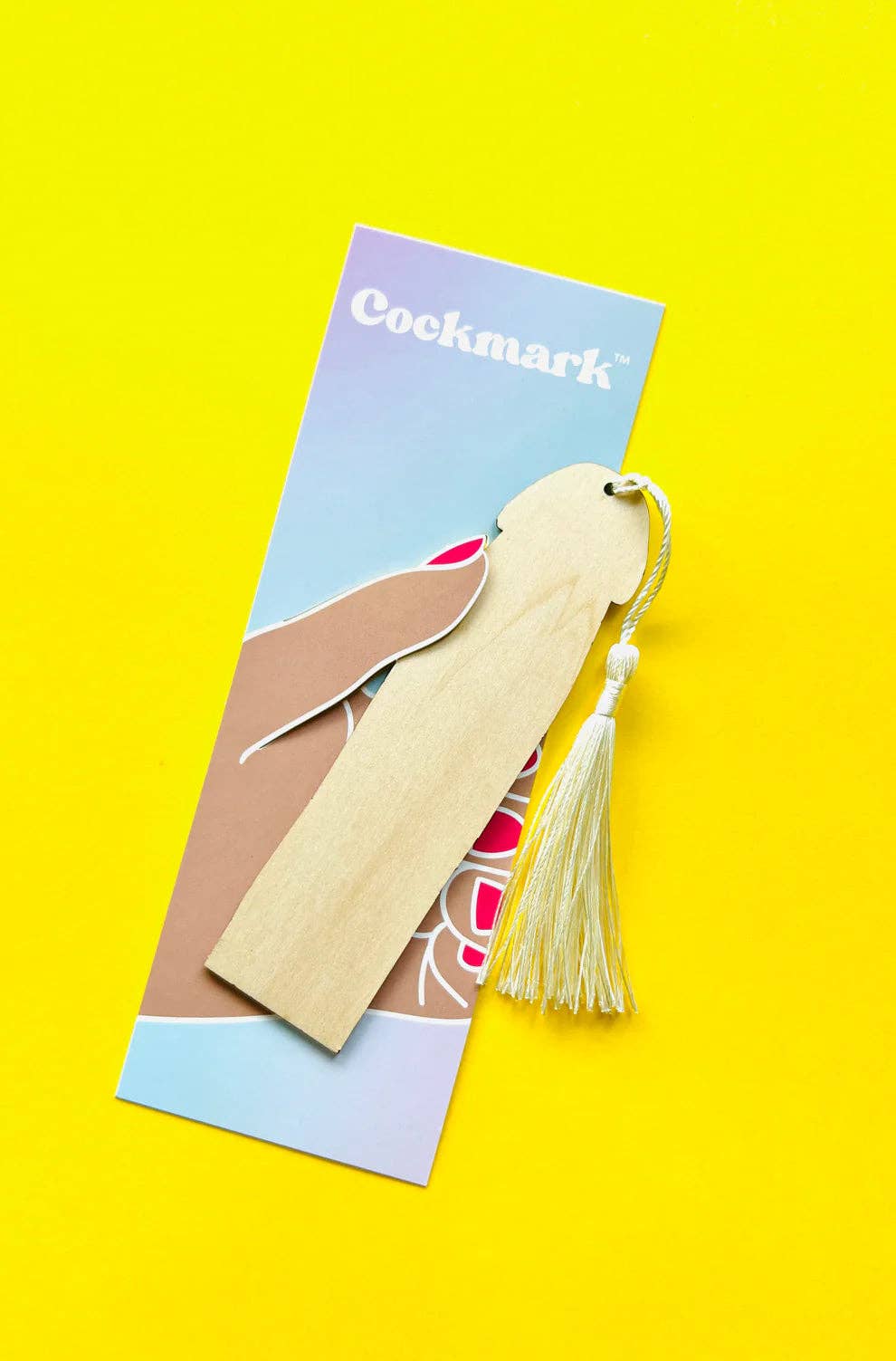 Cockmark - Wholesale Bookmark - Glitter Cockmark3