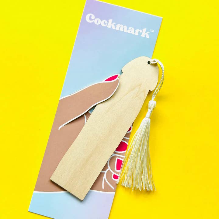 Cockmark - Wholesale Bookmark - Glitter Cockmark3