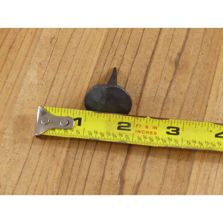 Midwest Craft House - Wholesale Wall Hook - BLACK HAND FORGED IRON NAIL / CLAVO, 1" WIDE5