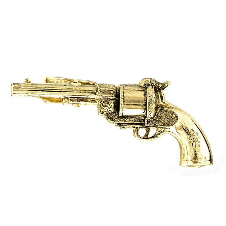 1928 Jewelry Gun Tie Bar Clip for wholesale by 1928 Jewelry
