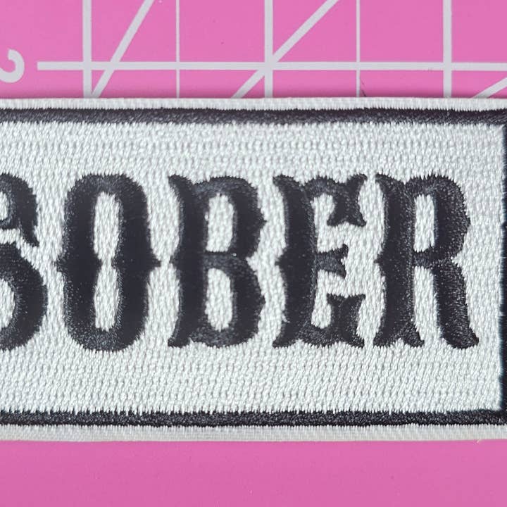 Scratch Decor - Wholesale Patch - Sober Embroidery Iron On Patch1