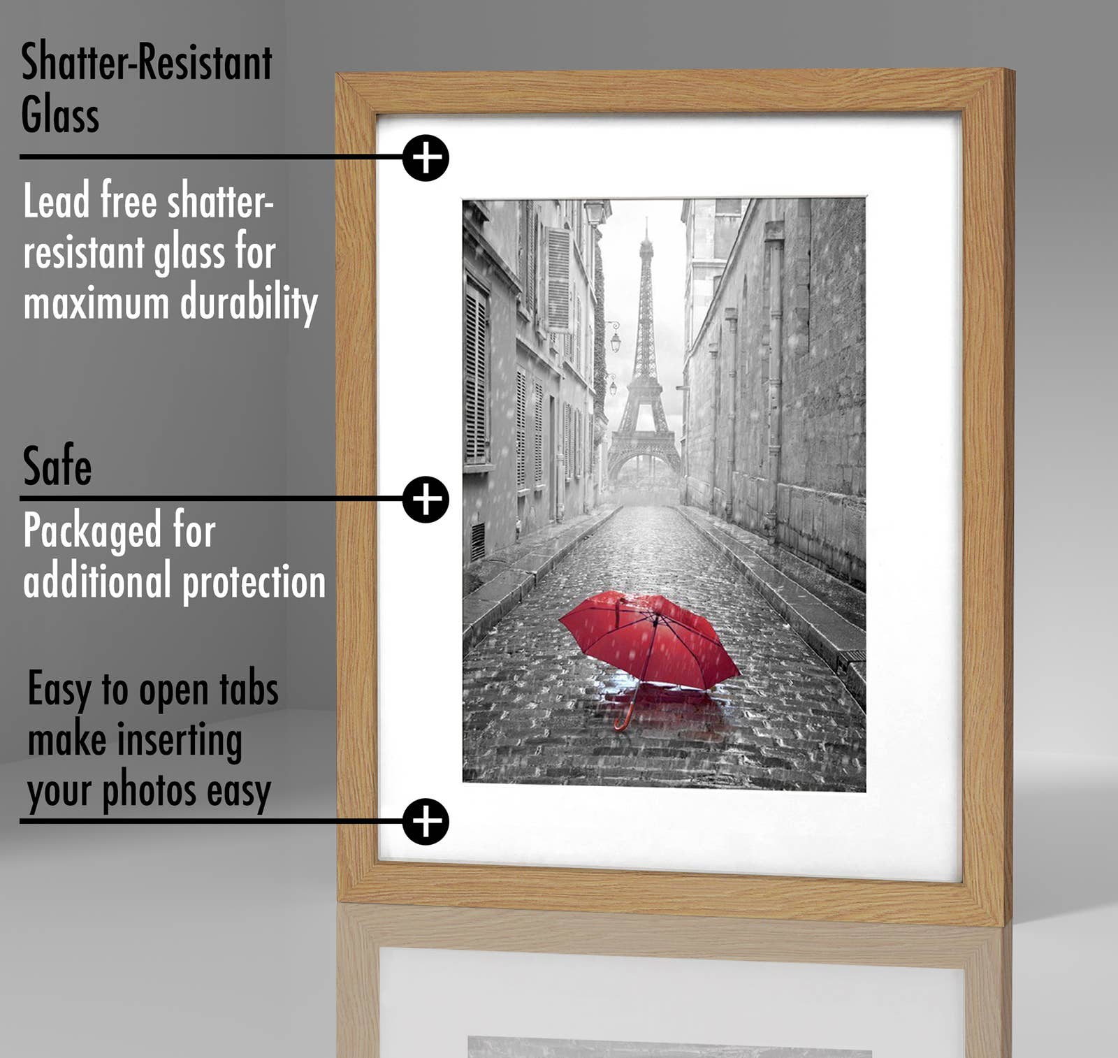 Americanflat - Wholesale Picture Frame - Americanflat Picture Frame with Mat Standard Molding103