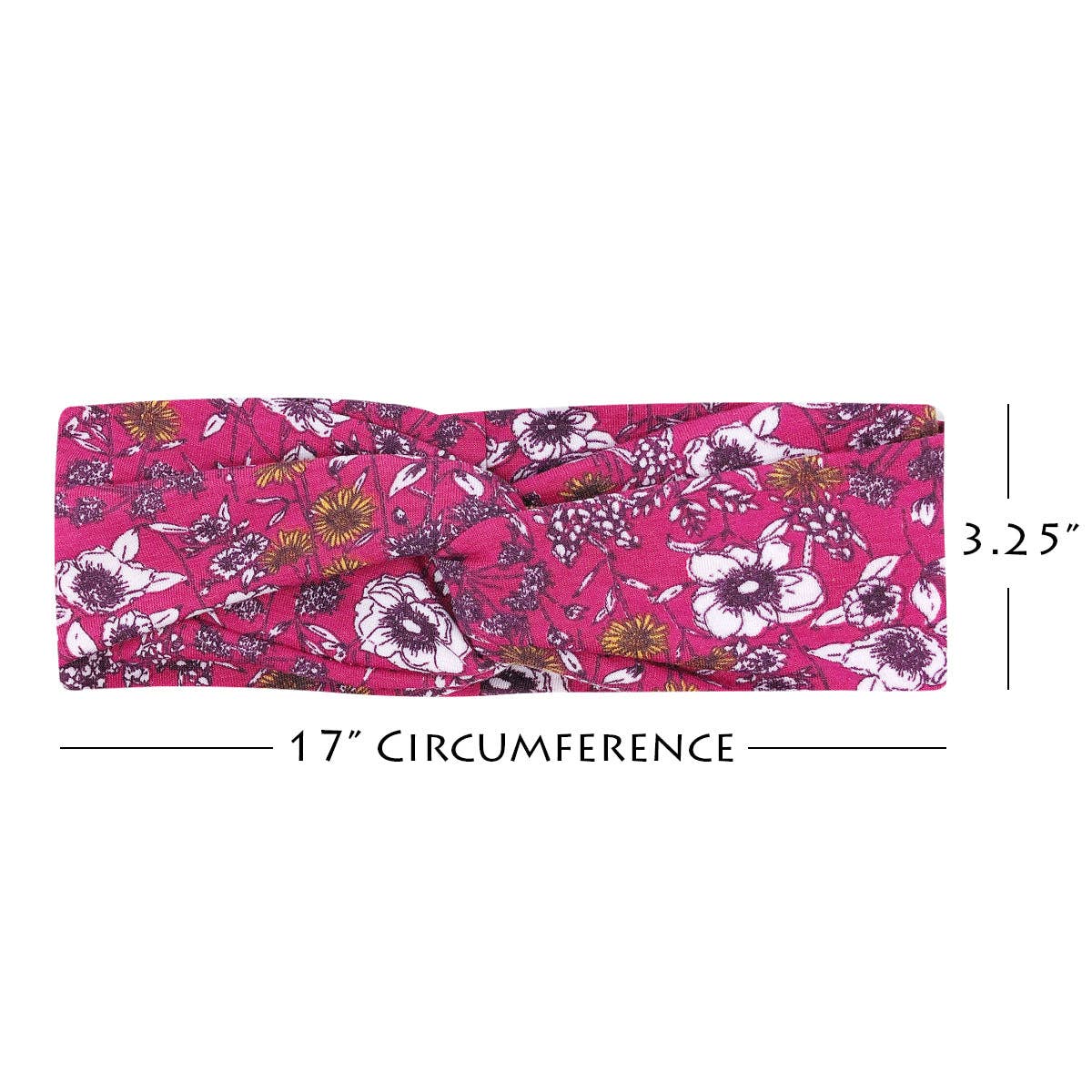 Wrapables.com - Wholesale Fashion Headband - Women's - Wrapables Boho Vintage Floral Elastic Headbands for Sports2