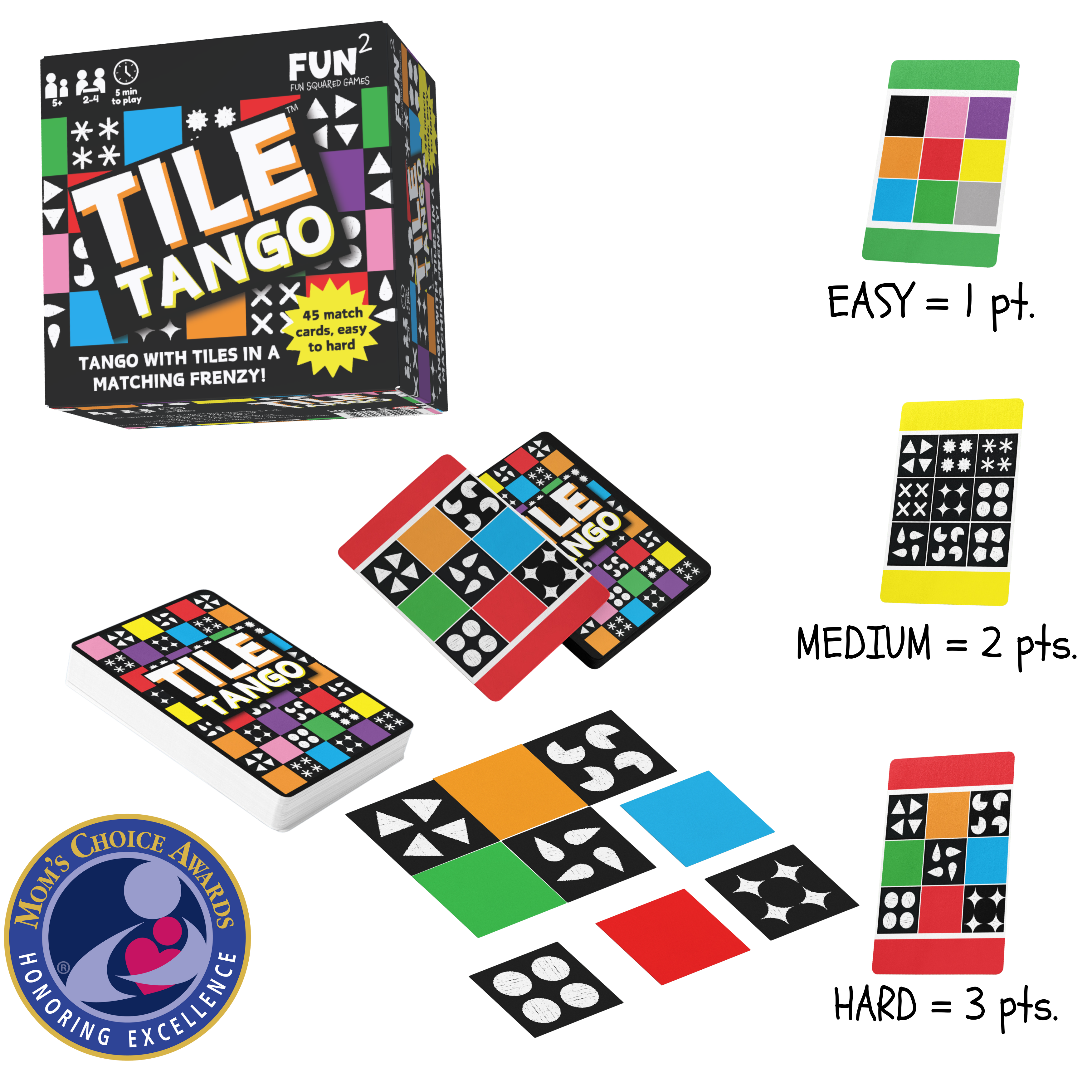Fun Squared Games - Wholesale Brain Game - Kids - Tile Tango5