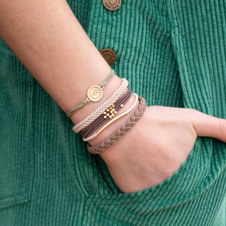 K'Lani hair tie bracelets - Wholesale Jewelry Set - Climb Hair Tie Bracelets