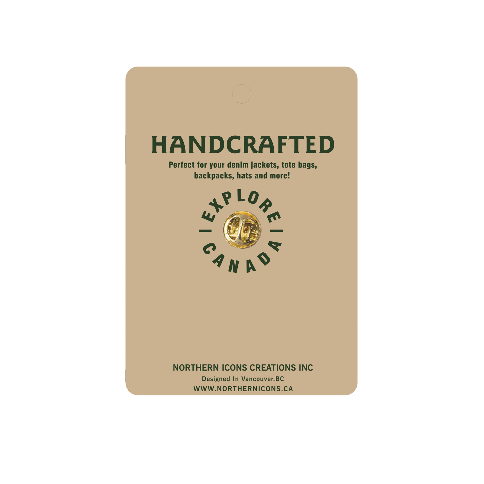 Northern Icons Canada - Wholesale Lapel Pin/Button - Halifax City Enamel Pin – Clock Tower and Harbor Canada Souvenir Gift2