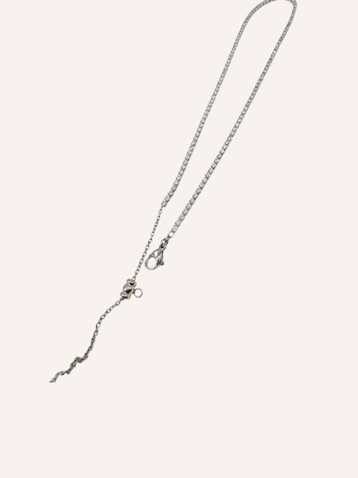 Tennis ketting met zirkonia – Tennis Ketting Noa voor wholesale door GioLì Jewels