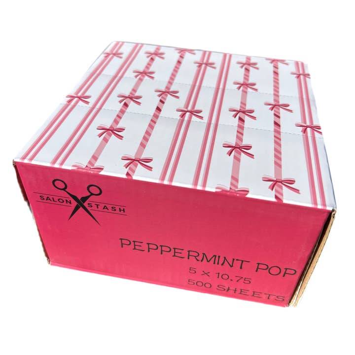 Beauty Stash - Wholesale Hair Accessories Set - Women's - Salon Stash Embossed, Pre-Cut, Pop-up Hair Foils (500 sheets/box) 12 box case pack, 6000 foils7