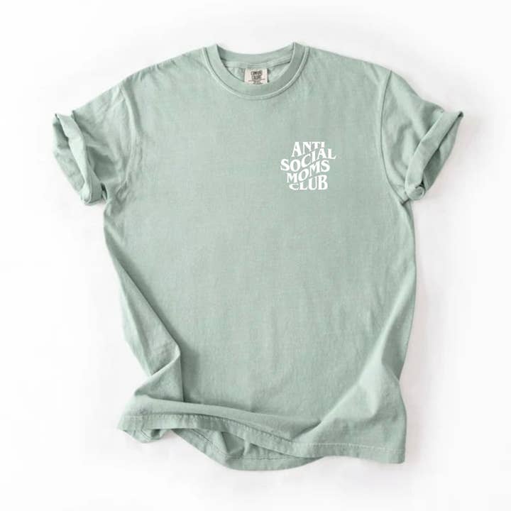 Anti social moms T-shirt for wholesale by Positivelyuu