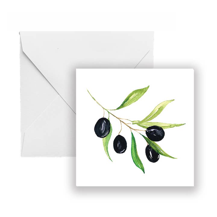 Enclosure de Cadeau de Branche d'Olivier pour la vente par KCM Studio INK