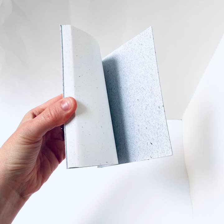 Atelier By Cat - Wholesale Notebook - mini Recycled Denim Confetti Notebook Eco-Friendly 12