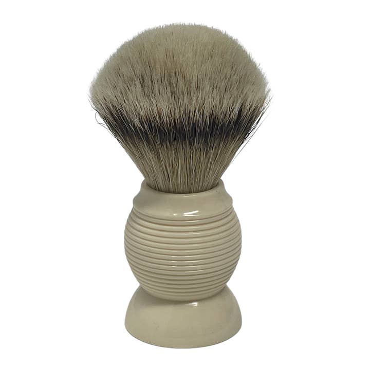 GBS Silvertip Badger Hair Shaving Brush for wholesale by GENTS FINE GROOMING PRODUCTS