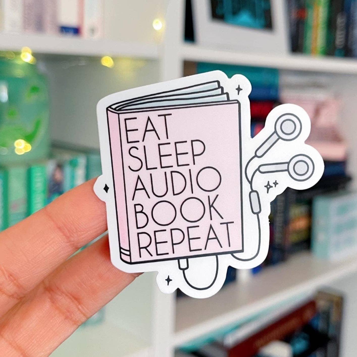 My Secret Copy – Engroshandel Klistermærke – Spis søvn lydbog gentag klistermærke2