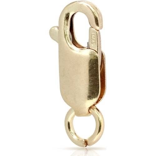 Lobster Clasp W/ Open Ring 14Kt Gold Filled 8.4mm - 5pcs/pack for wholesale by Plazko