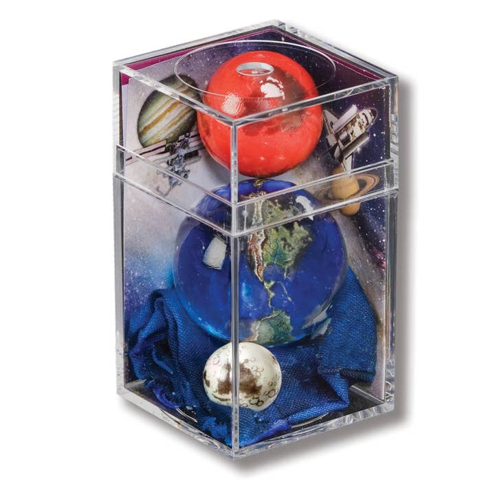 Earth, Mars, And Moon To Scale Box Set for wholesale by Shasta Visions