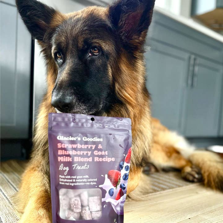 Glacier's Goodies - Wholesale Pet Treats - Dog - Goat Milk Dog Treats – Mixed Flavors (7oz) 18pack7