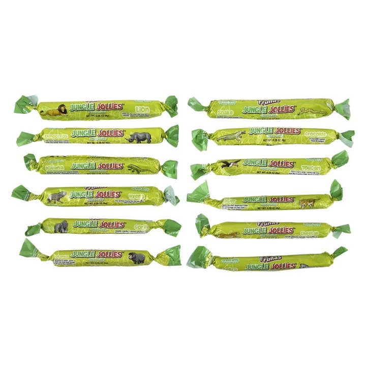 La Luna Bella - Toys - Wholesale Hard Candy - Jungle Jollies Green Apple - LLB Candy
