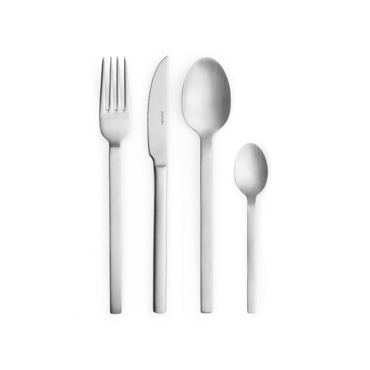 Jomafe - Wholesale Assorted cutlery set - Linea Cutlery Set 16 Brushed Silver Stainless steel