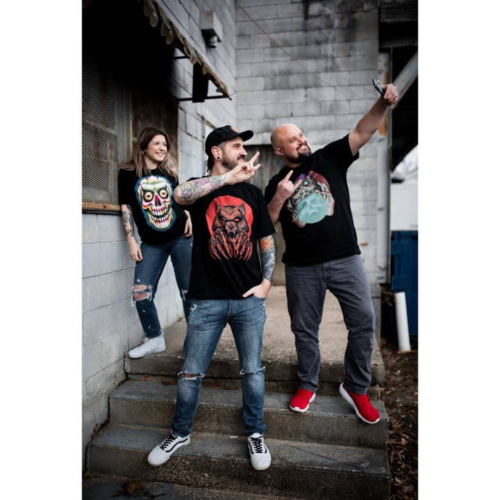 Maglietta unisex Werewolf per la vendita all'ingrosso da parte di Horrornaments