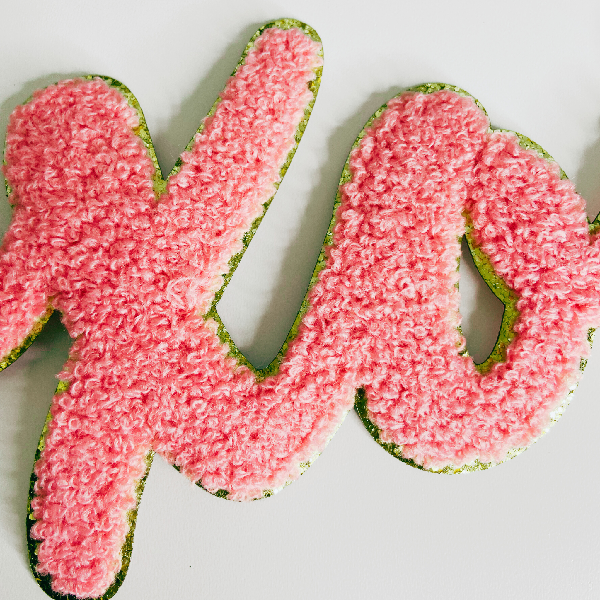 TEELUX - Wholesale Patch - 11" XOXO Lichtroze - Chenille-patch4