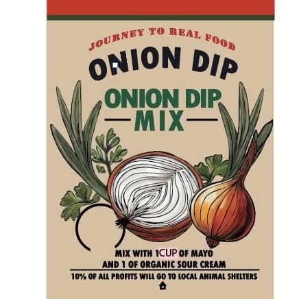 Journey to Real food - Wholesale Dip - onion Dip1