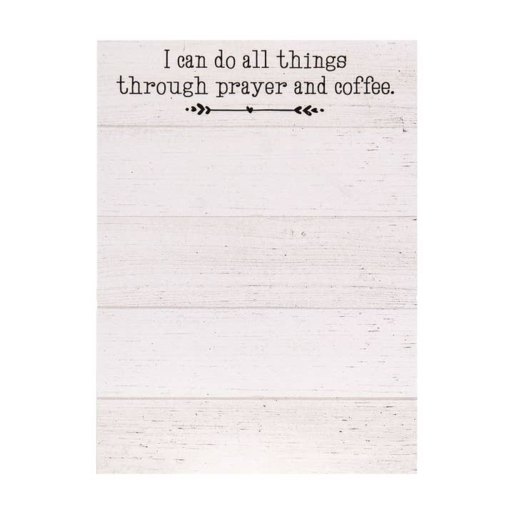Col House Designs - Wholesale Notepad - I Can Do All Things Mini Notepad