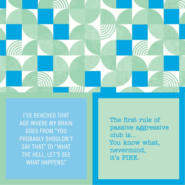 NAPKIN Shouldn'T Say That | Funny Gift | Cocktail Napkin for wholesale by Drinks on Me