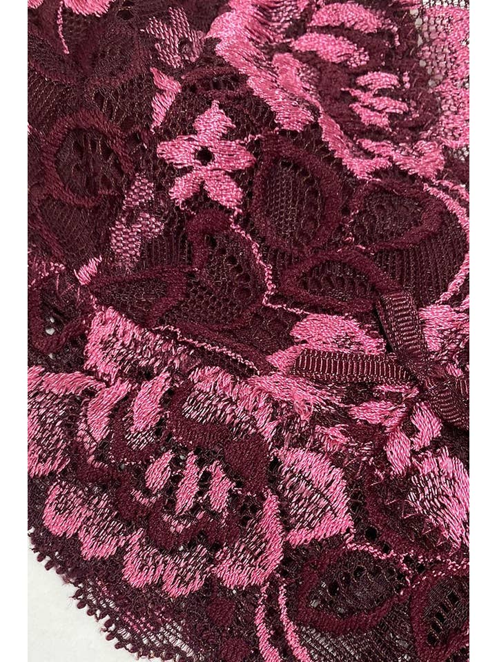 Hana - Wholesale Bralette - Women's - Soft Lining Lace Bralette (6pc)7