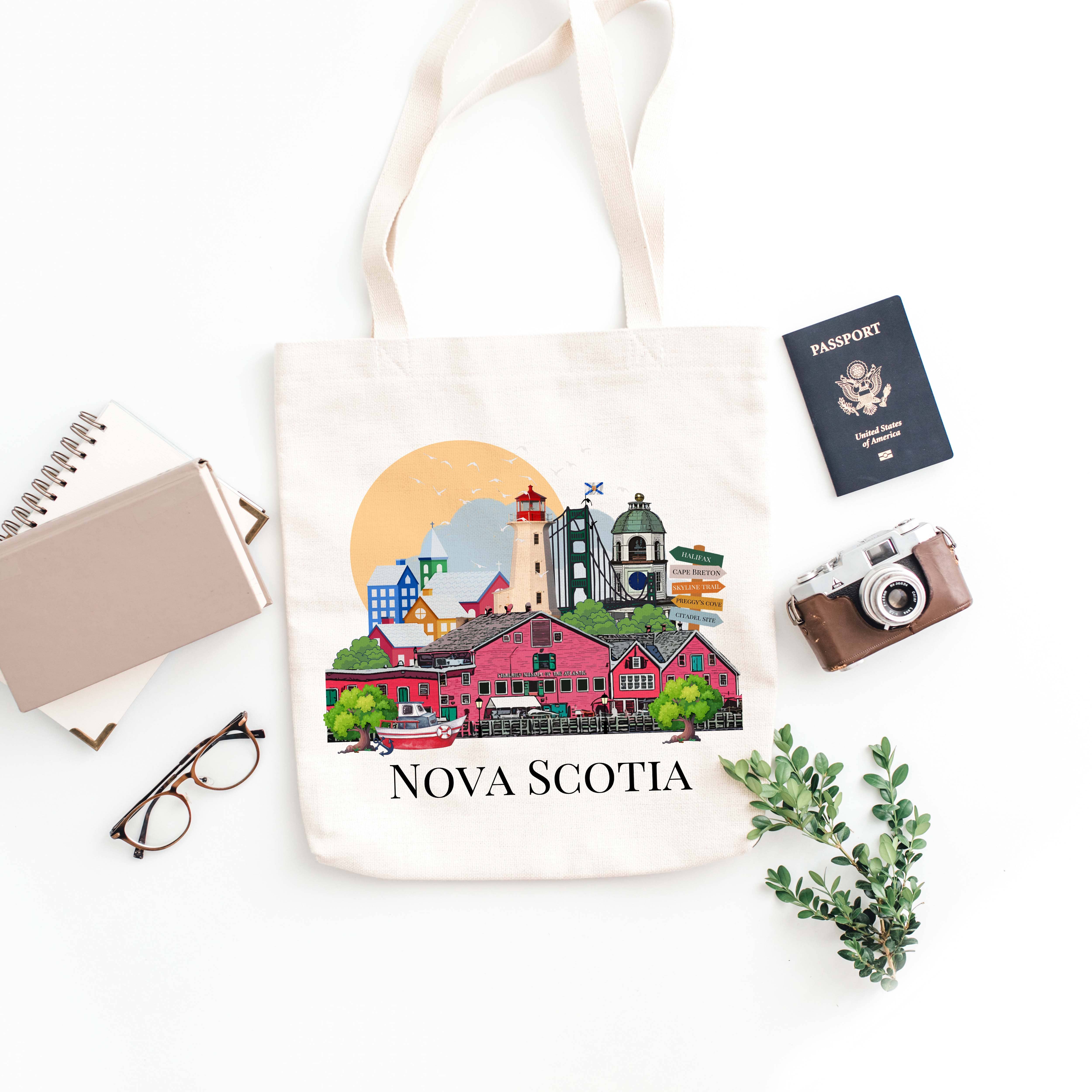 simply blessed shy – Großhandel Tragetasche – Unisex – Nova Scotia Leinwandtasche0