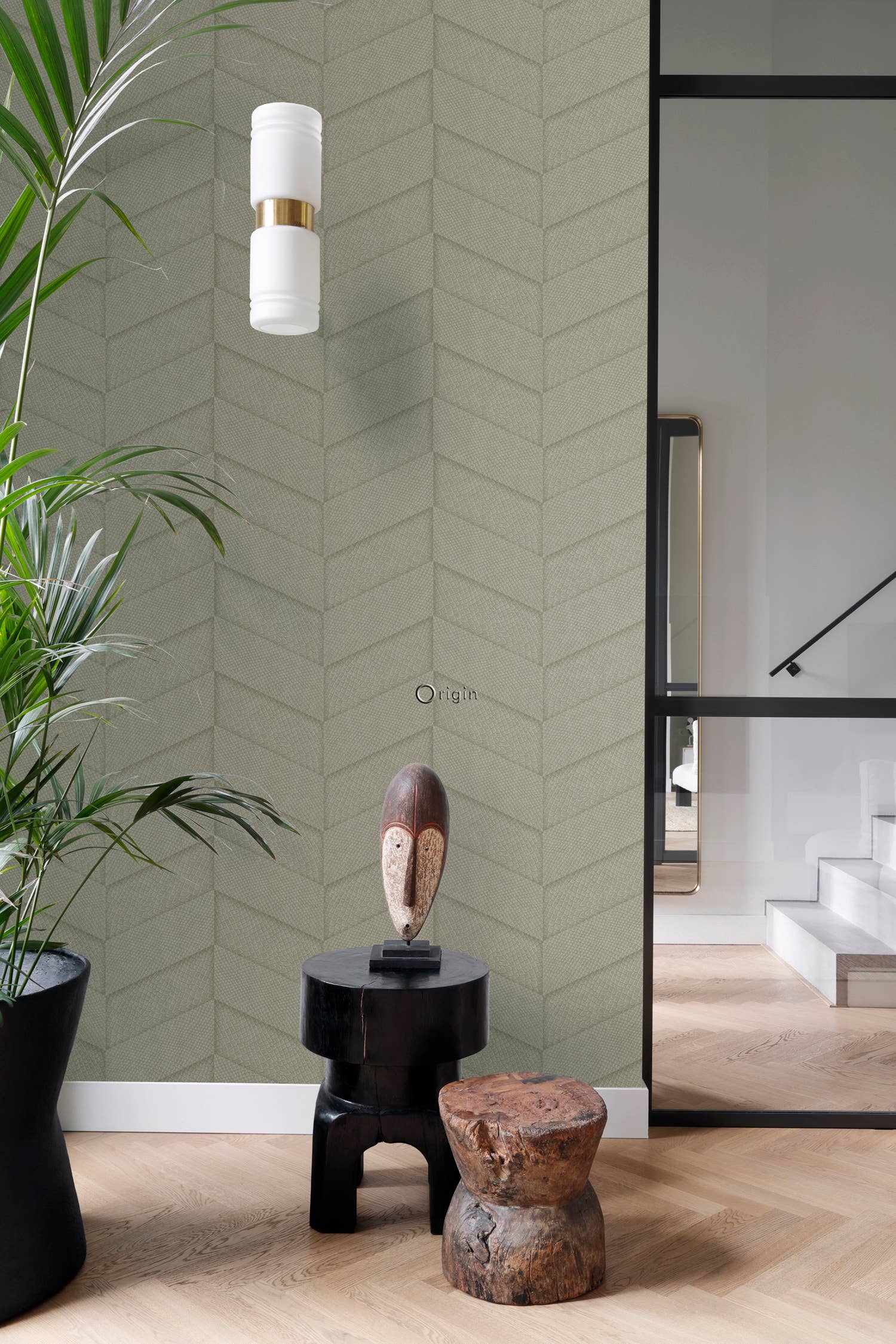 The Design Department b.v. – Großhandel Tapete – Tapete Fliesenmotiv Mit Schlangenhaut-Muster21