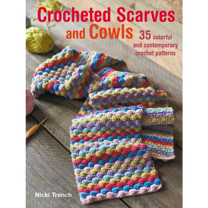 Simon & Schuster - Wholesale Book - Adult - Crocheted Scarves and Cowls by Nicki Trench