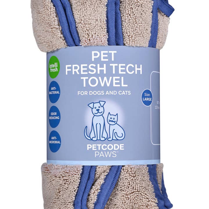 Petcode Paws - Wholesale Pet Towel - Cat/Dog - PETCODE PAWS PET FRESH TECH TOWEL AND BLANKET15