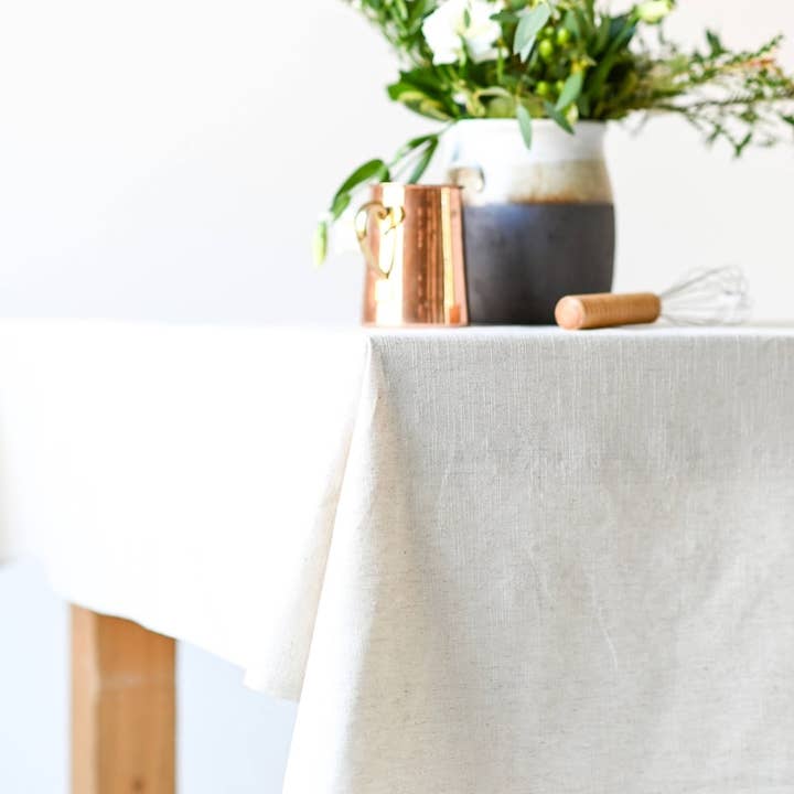 Galley and Fen - Wholesale Tablecloth - Natural Tablecloth