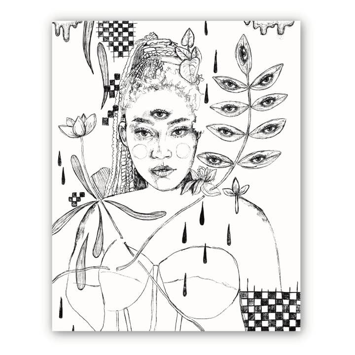 Print - Solana for wholesale by Emmarose Heath Art