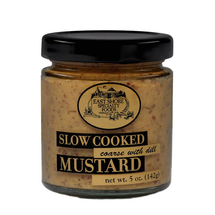 East Shore Specialty Foods, Inc. - Wholesale Mustard - East Shore Mustard - Coarse with Dill Mustard - 5oz0