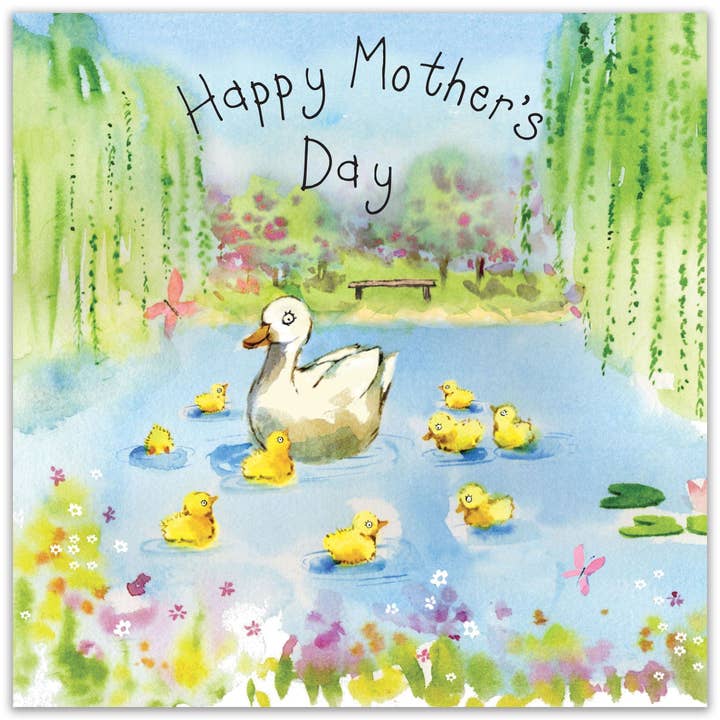 Twizler Ltd - Venta al por mayor Tarjetas del Día de la Madre - Tarjeta Feliz Día de la Madre - Patitos1