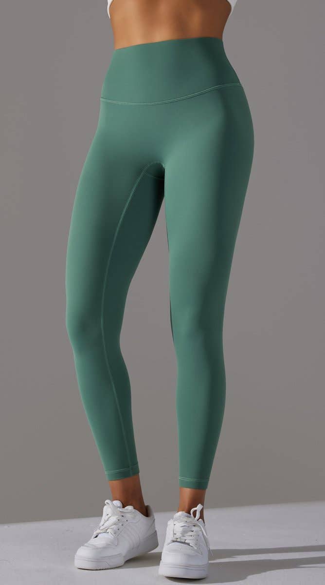 HIDDENBRAND - Wholesale Athletic/Lounge Leggings - Women's - Double-Sided Brushed Nude Breathable Yoga Pants35