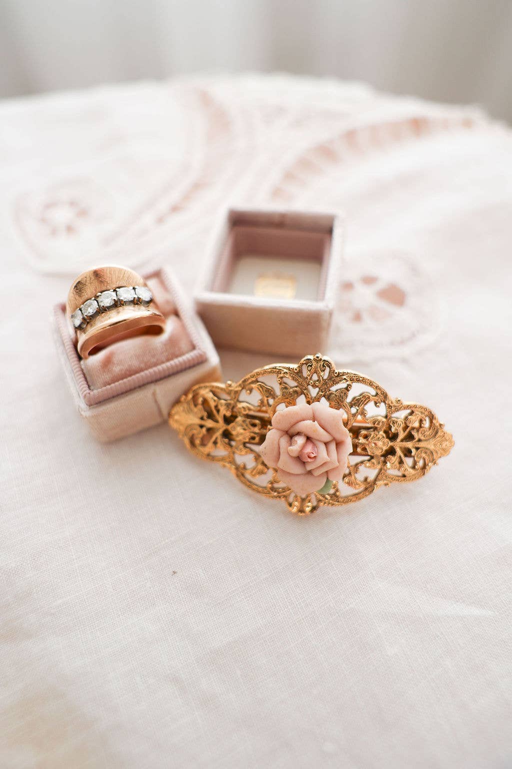 Petite Mariee Boutique - Wholesale Hair Clip - Women's - Rosette Vintage Bridal Hairpiece