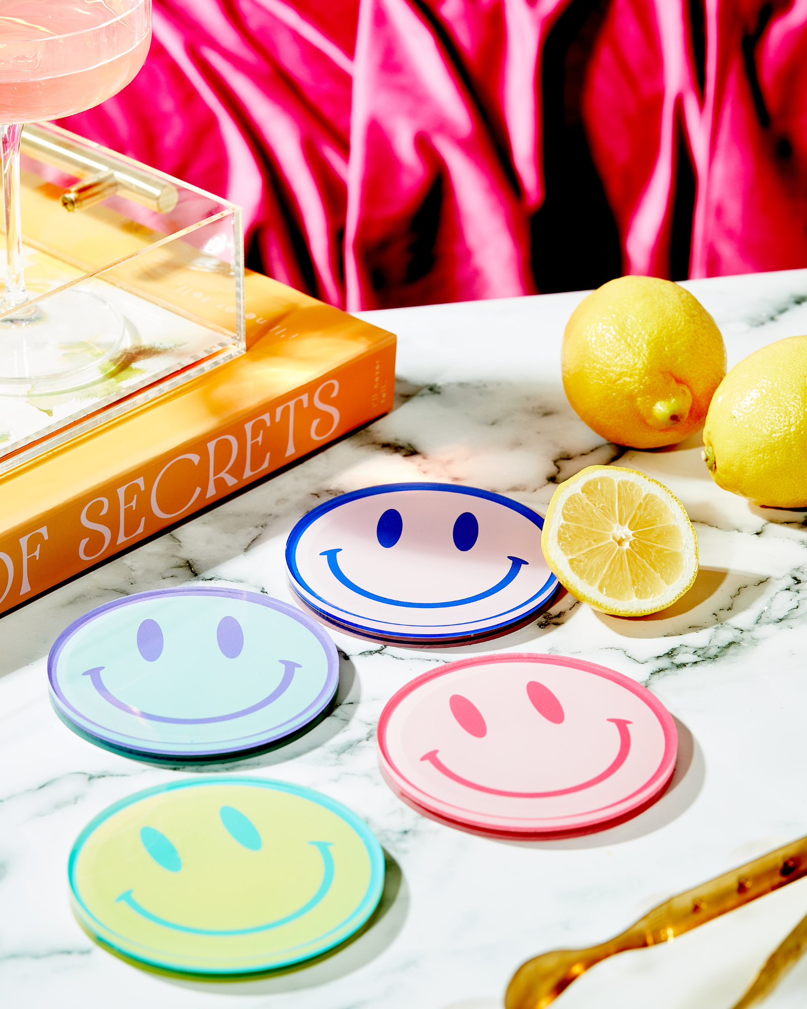 Tart By Taylor - Wholesale Coasters - All Smiles (Set of 4) Coasters3