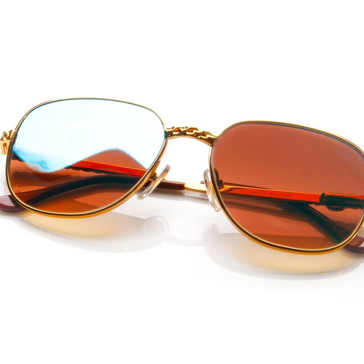 Capolavoro esecutivo oro 24KT (pesca blu) per la vendita all'ingrosso da parte di Vintage Frames Company