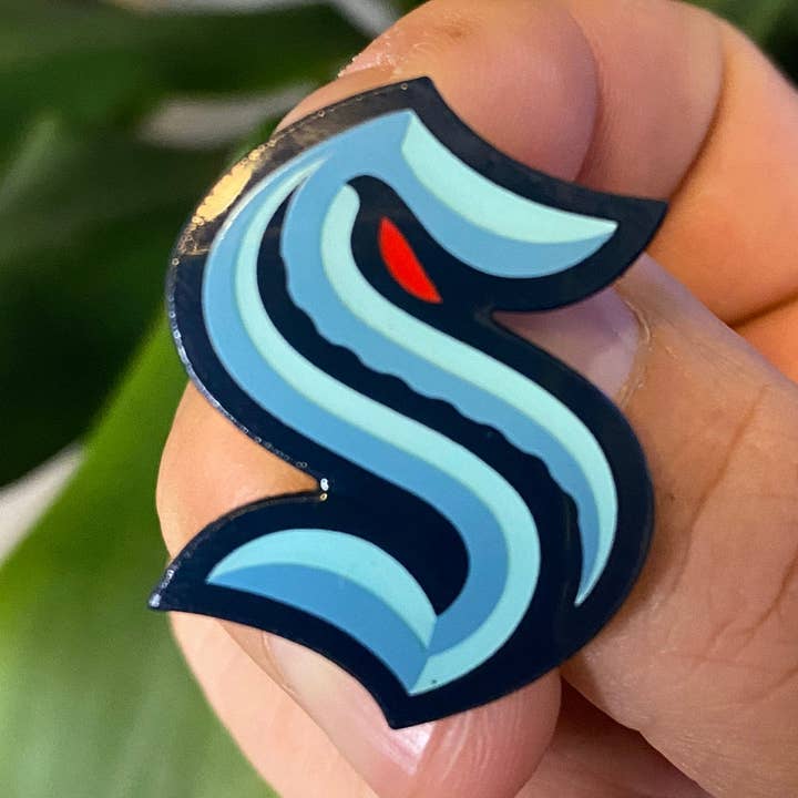 Hype Pins – Großhandel Anstecker/Button – Seattle Kraken Hartemail-Pin0