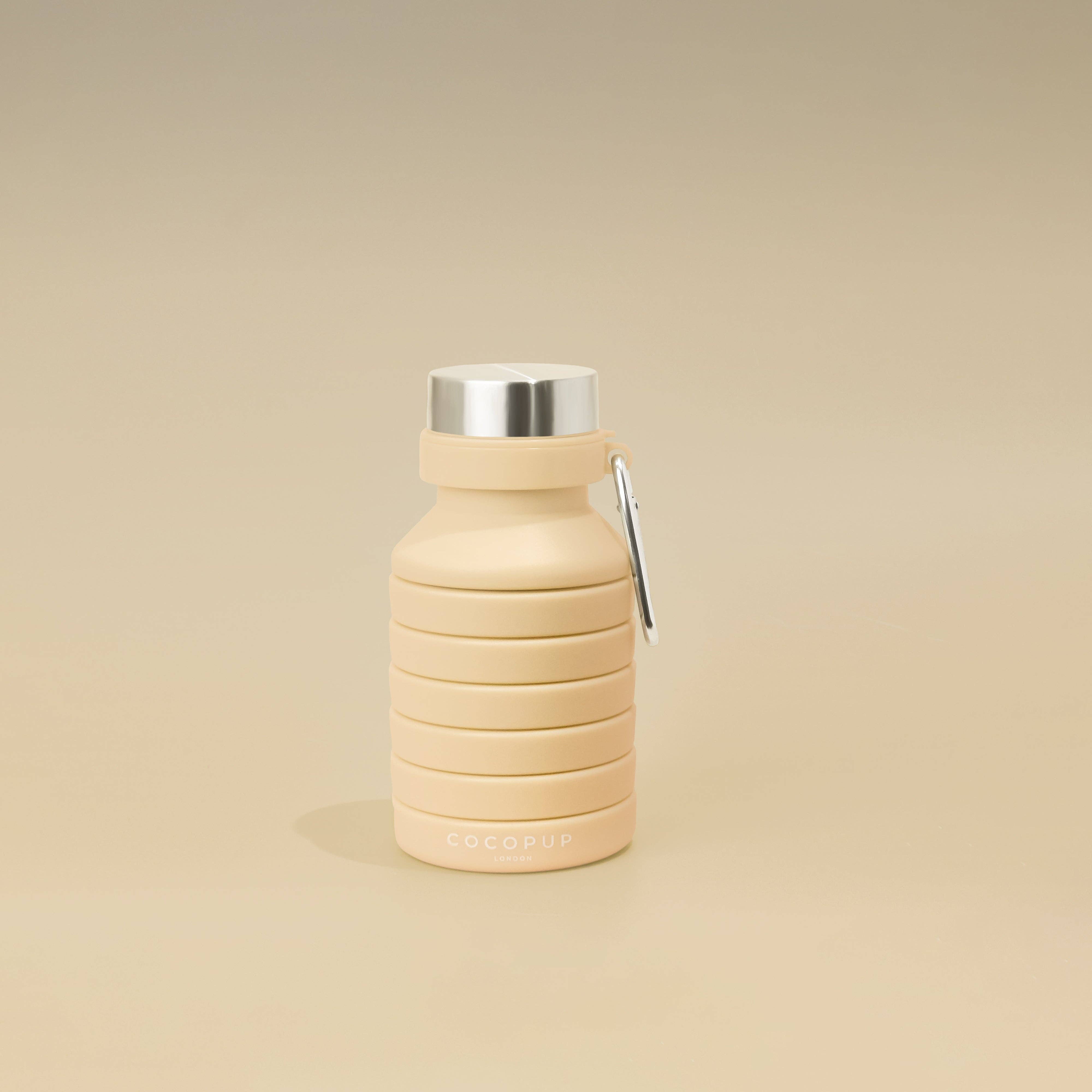 Cocopup London – wholesale Water bottle – Collapsible Water Bottle - Nude1