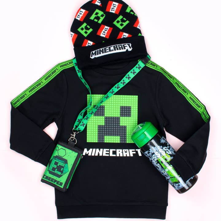 Fringoo Group Ltd - Wholesale Wallet - Kids - Minecraft Kids Wallet - Green Creeper3