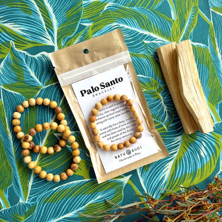 Batu Suci Handmade Jewelry & Aromatherapy - Vendita all'ingrosso Bracciale con perline - Bracciale Palo Santo